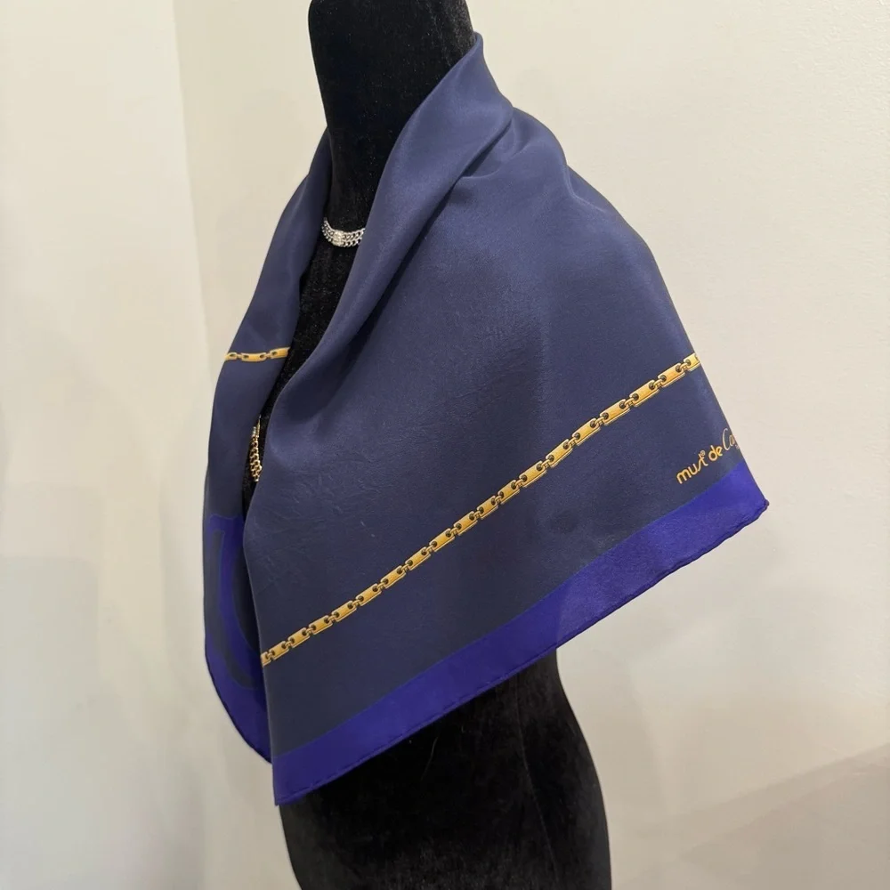 Authentic Cartier Silk Scarf